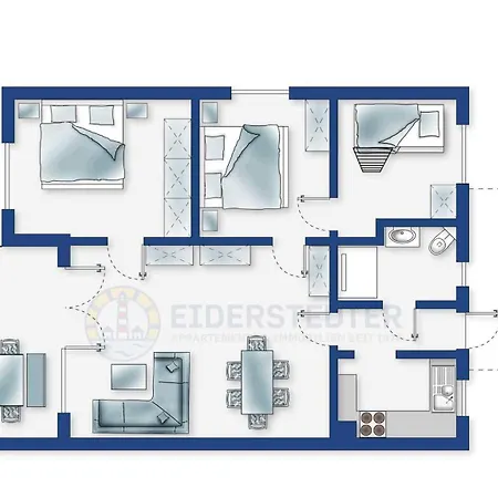Haushaelfte 7 Strandpirat Id 023 Ferienhaus